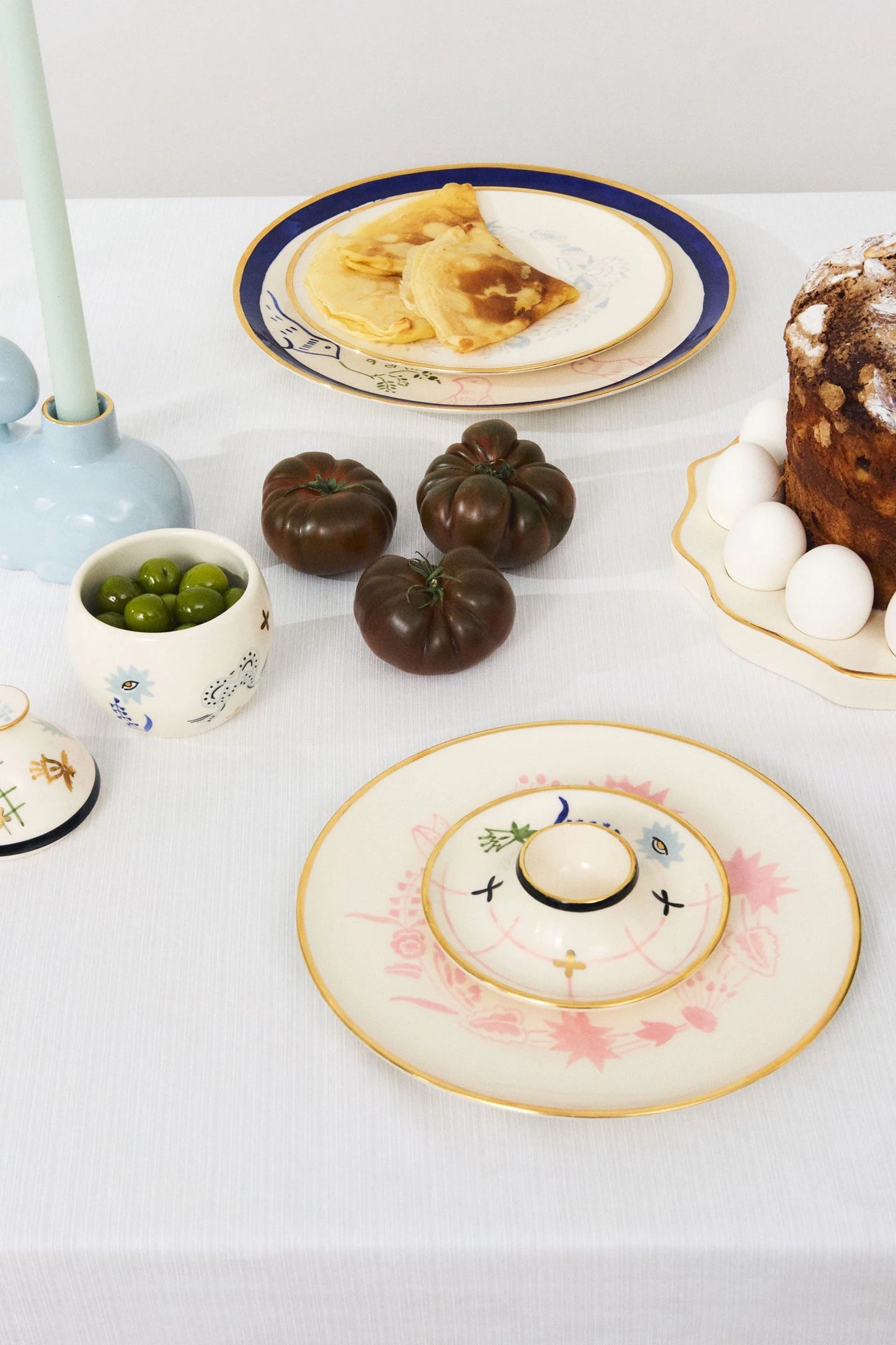 GUNIA PLATE NAÏVE WREATH