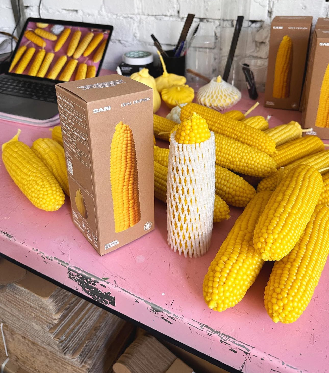 SABI CORN CANDLE