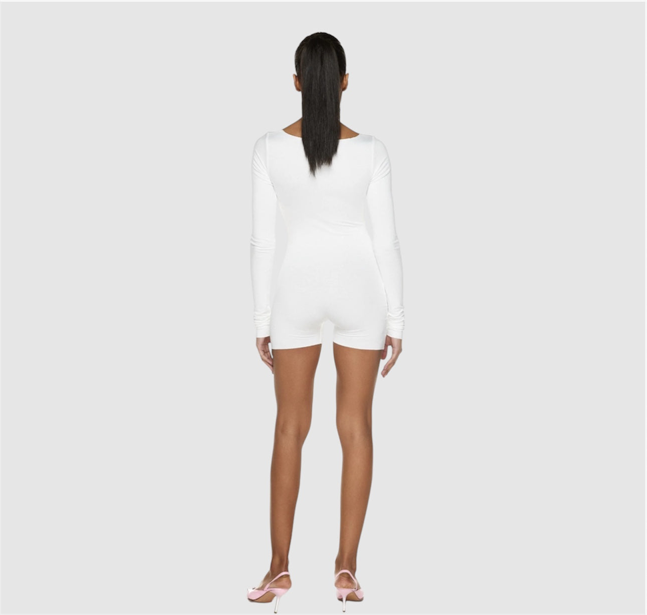 BIBLIOTHEQUE L’ANGE PLAYSUIT IVORY