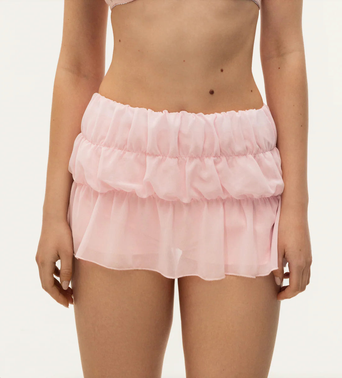 PINK LAYERED SKORT
