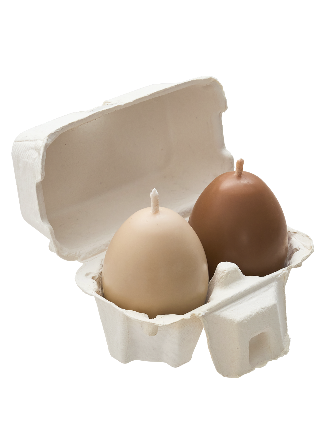 EGGS CANDLES SET 2 PIECES