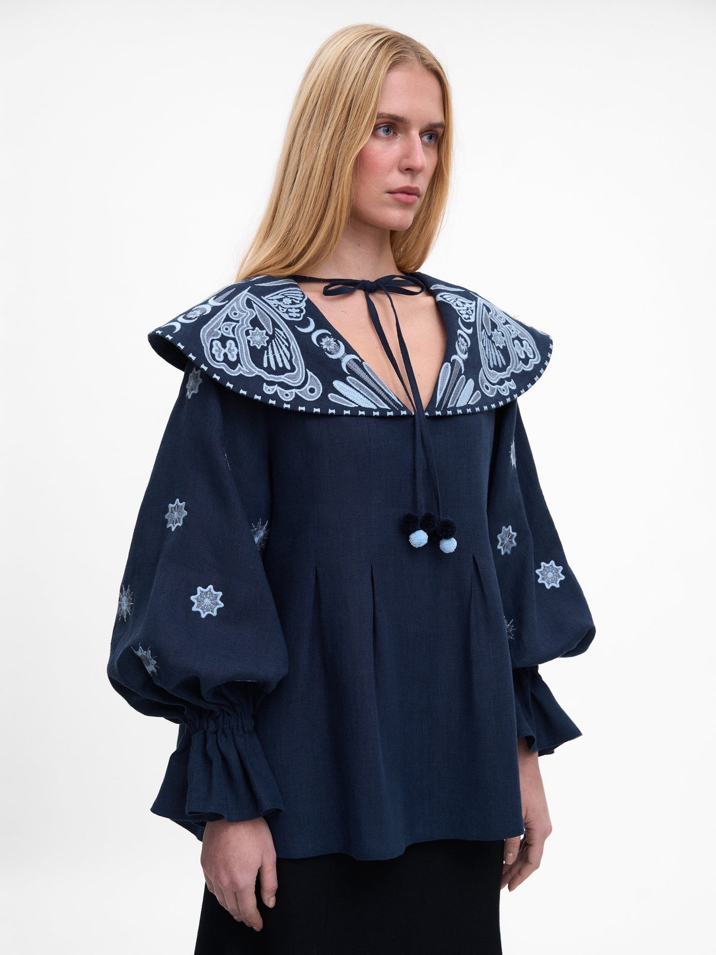 BLUE BLOUSE "LEHIT"