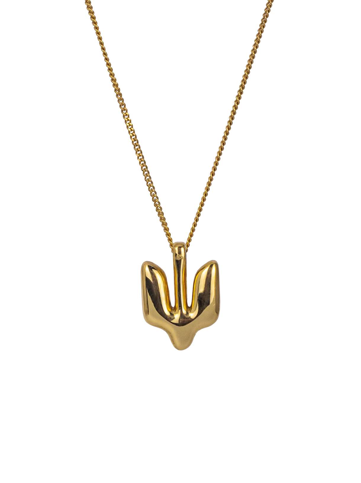PENDANT TRIDENT GILDED SMALL