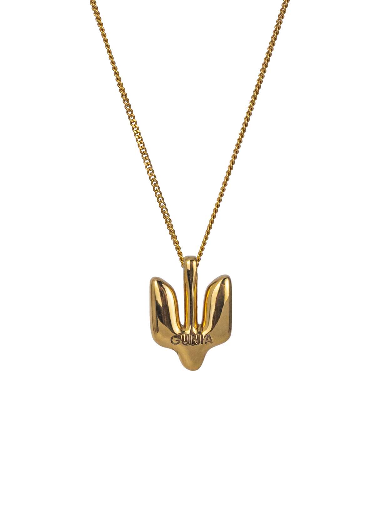 PENDANT TRIDENT GILDED SMALL