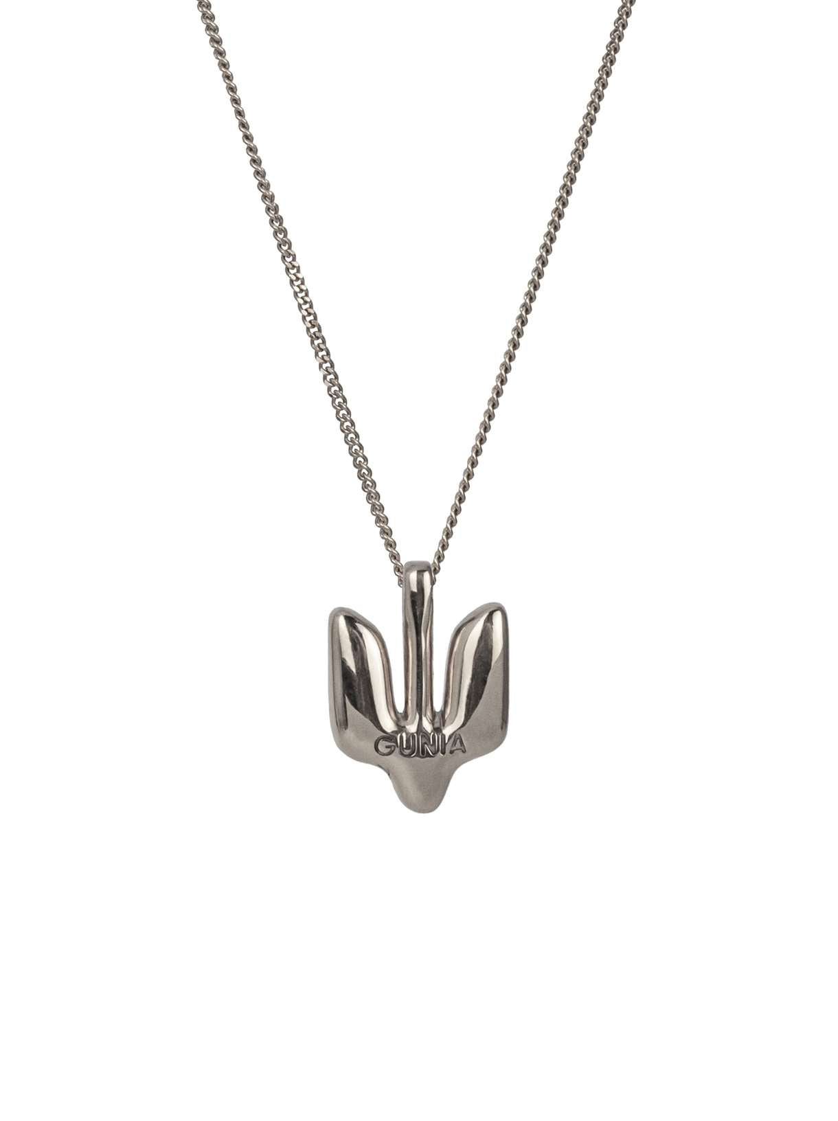 GUNIA PENDANT TRIDENT SILVER SMALL