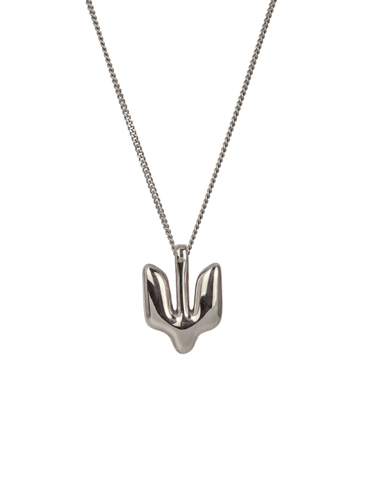 GUNIA PENDANT TRIDENT SILVER SMALL