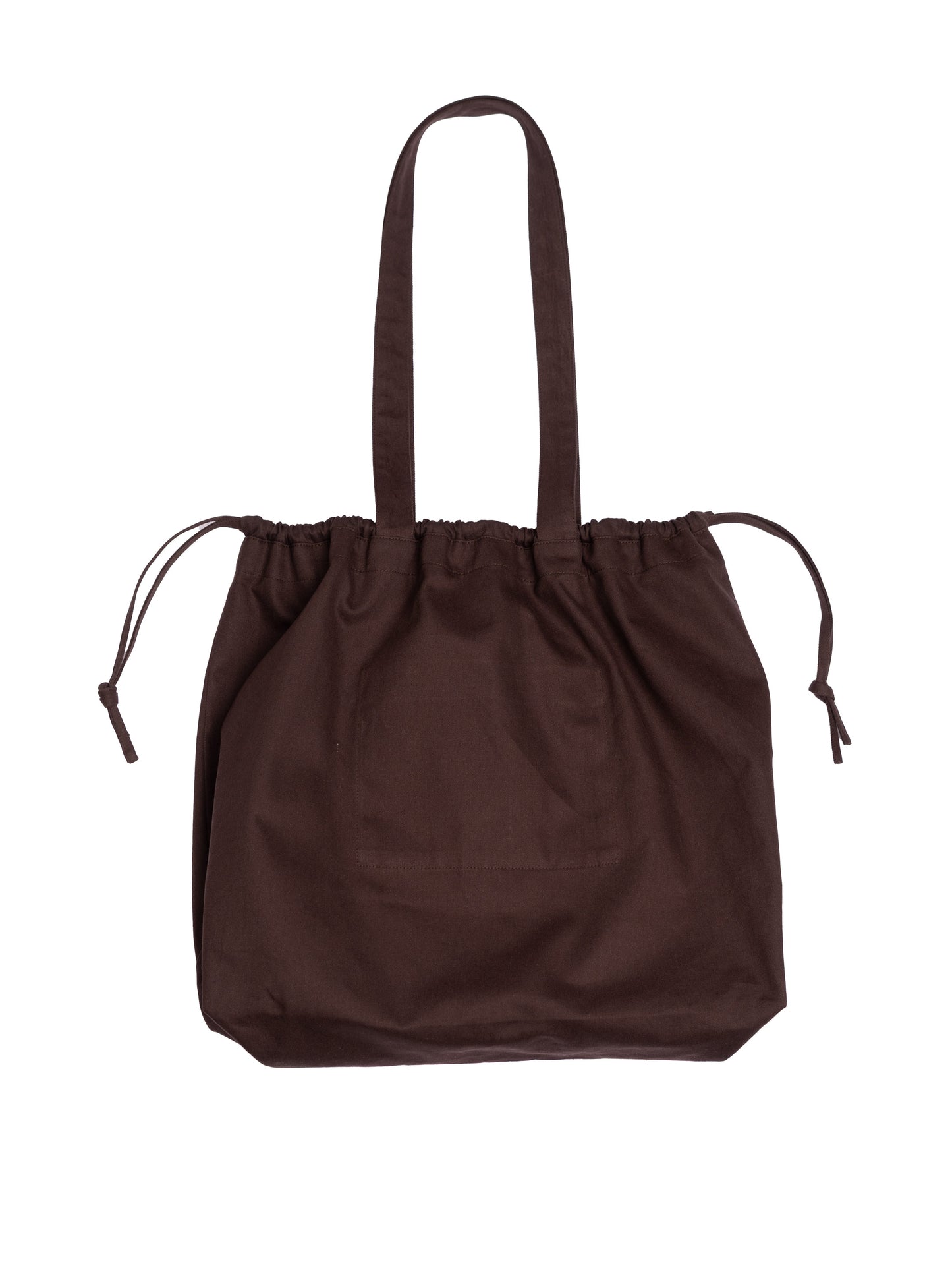 BROWN COTTON TOTE (SHOPPER) BAG