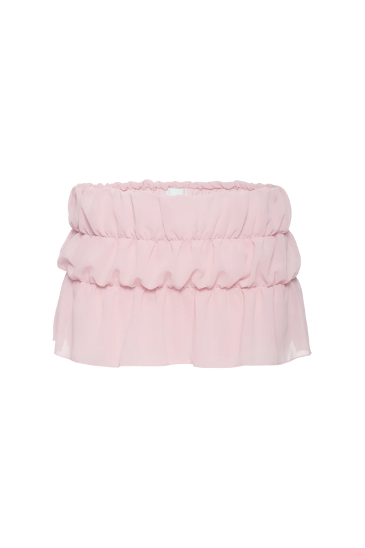PINK LAYERED SKORT