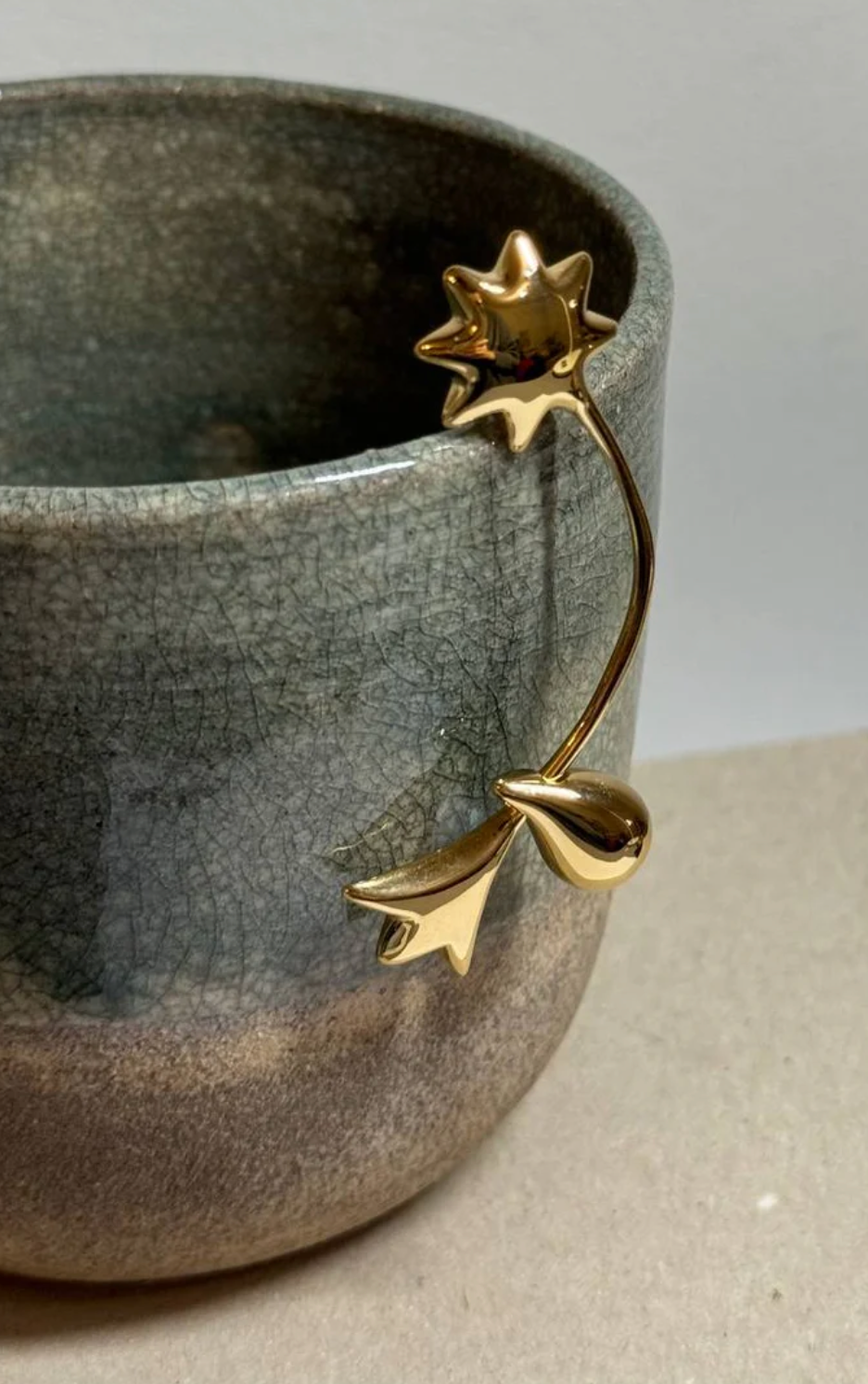 COURABIE BADEM BROOCH GOLD