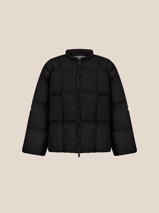 LIGHT DOWN JACKET IN BLACK