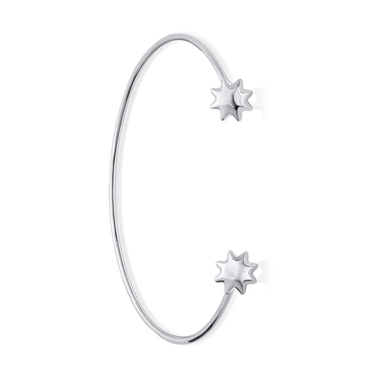 GUL NECKLACE CUFF SILVER