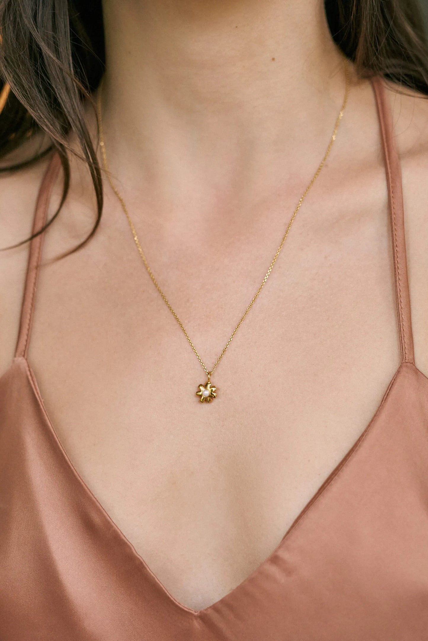 KOPI DAISY NECKLACE GOLD
