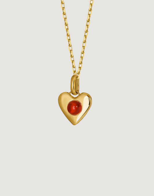 KOPI NECKLACE HEART GOLD