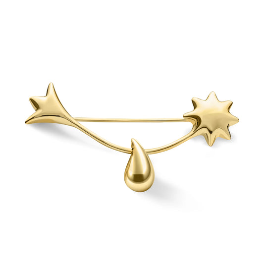 BADEM BROOCH GOLD