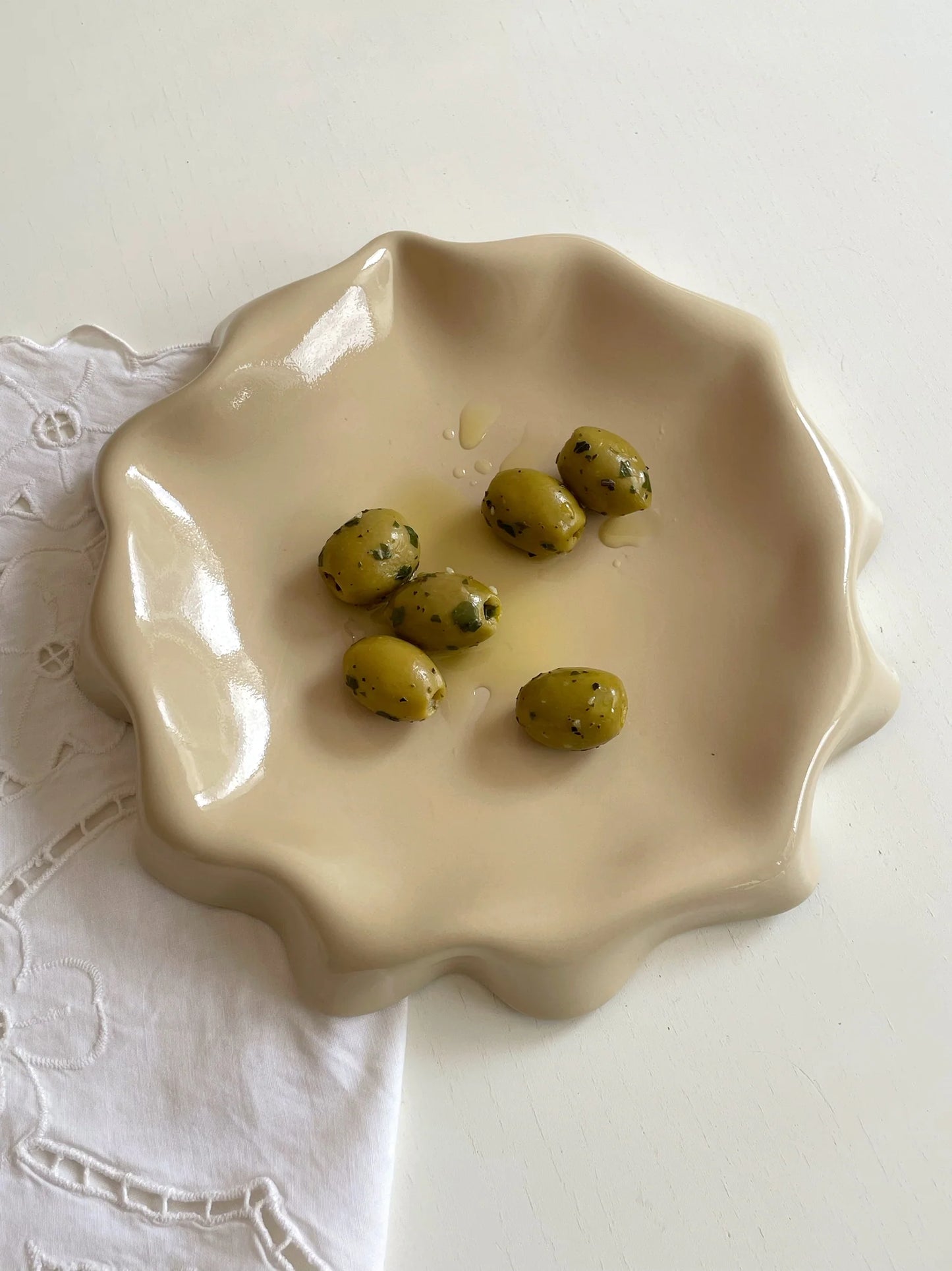 LESS MELTED BUTTER PLATE