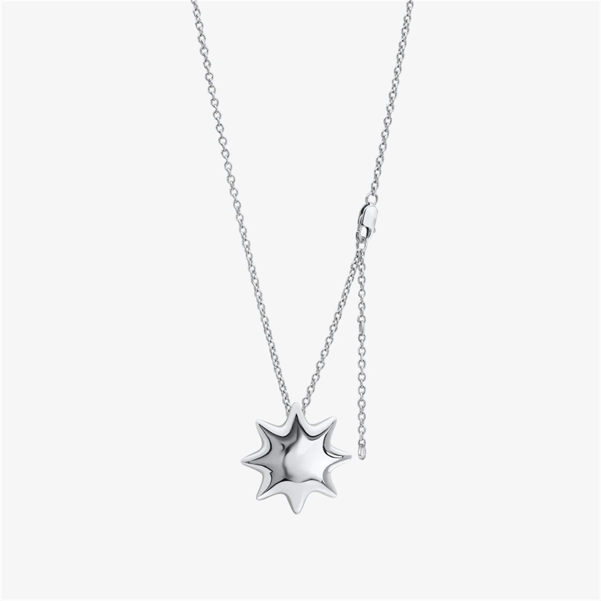 COURABIE GUL PENDANT ON CHAIN SILVER