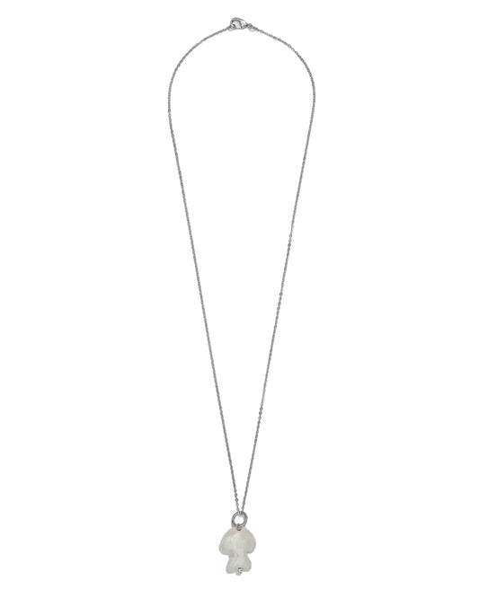 PENDANT KHVYLI WHITE FISH ON A GOLD CHAIN