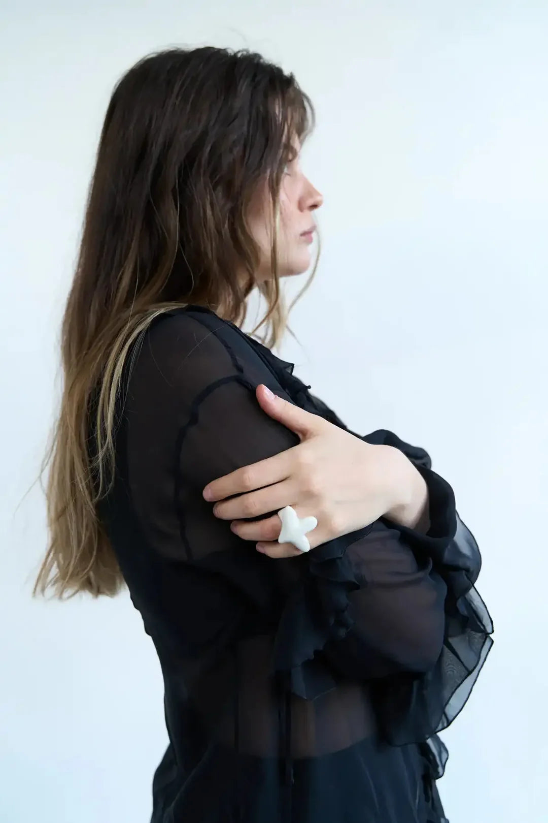 RING MYRNI WITH ONE BIRD