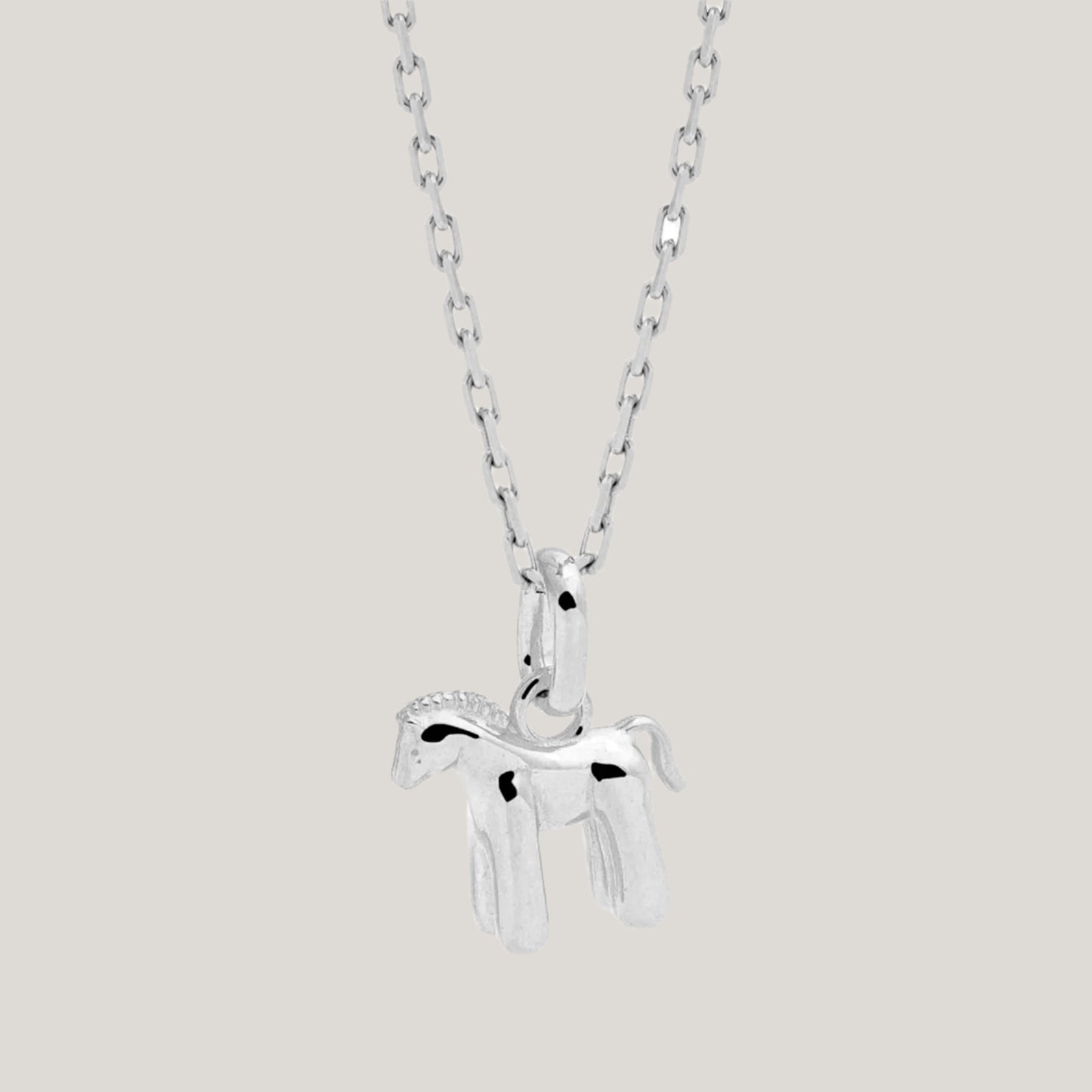 KOPI NECKLACE PONY SILVER