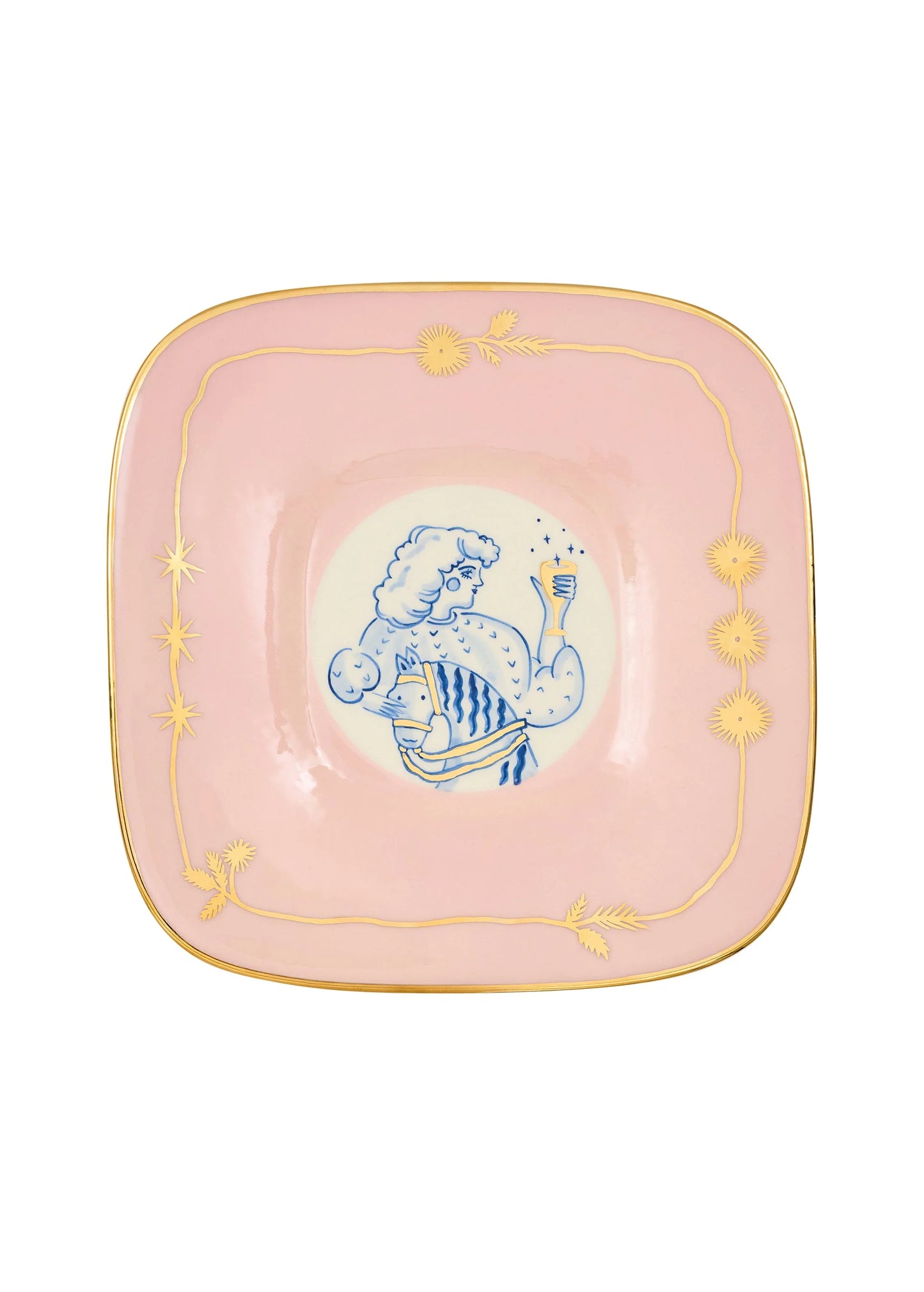 PANI SQUARE PLATE  CERAMICS