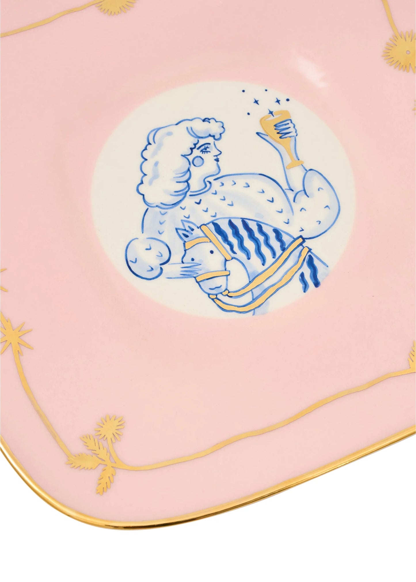 PANI SQUARE PLATE  CERAMICS