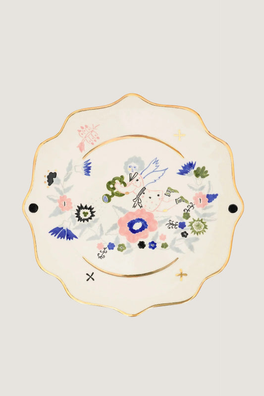 GUNIA SQUARE PLATE NAÏVE GARDEN