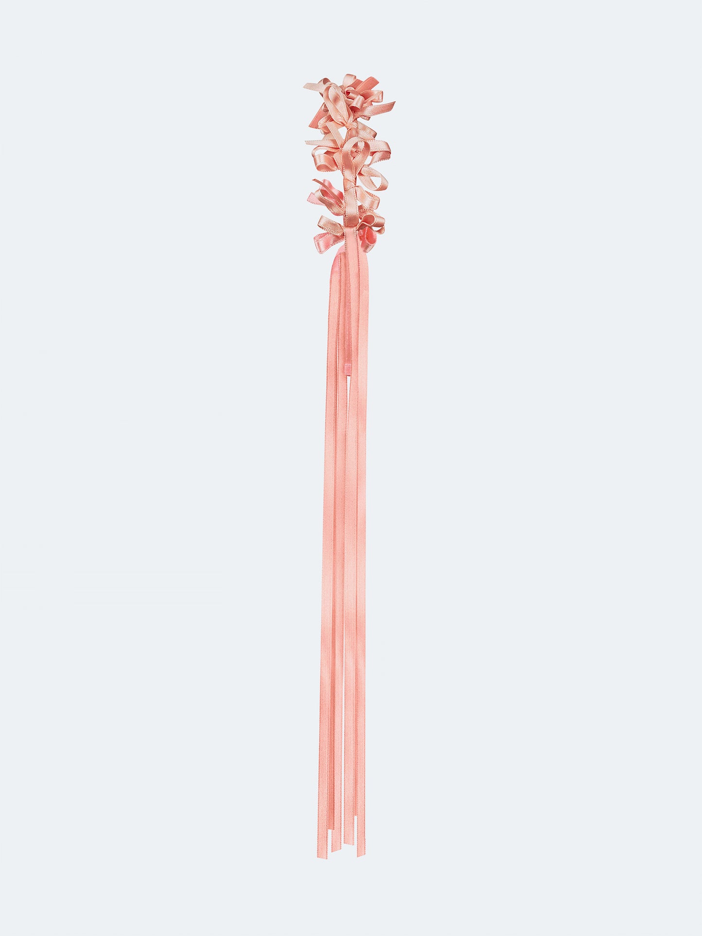 ETNODIM LIGHT SUMMER WREATH OF PEACH-COLORED SATIN THREAD "LEBIDKA"