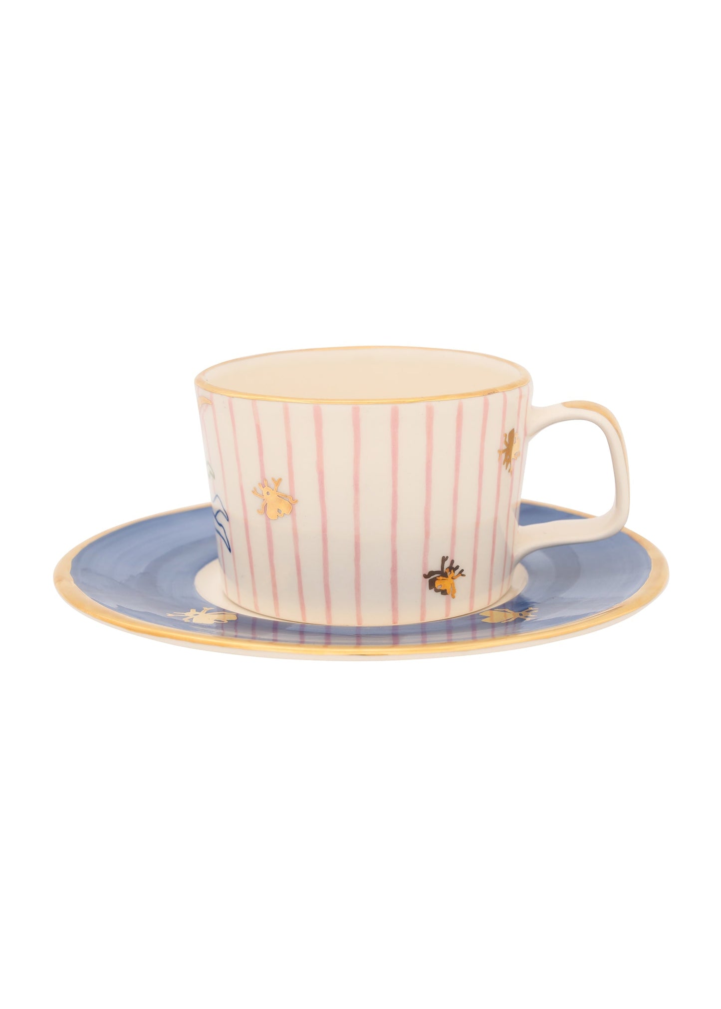 SPRING ANGER TEA CUP AND SAUCER SET