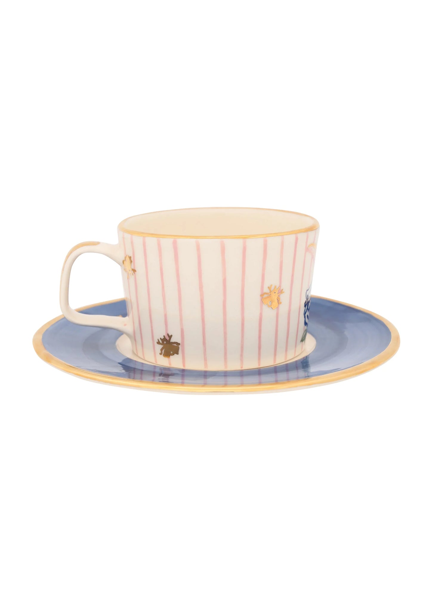 SPRING ANGER TEA CUP AND SAUCER SET