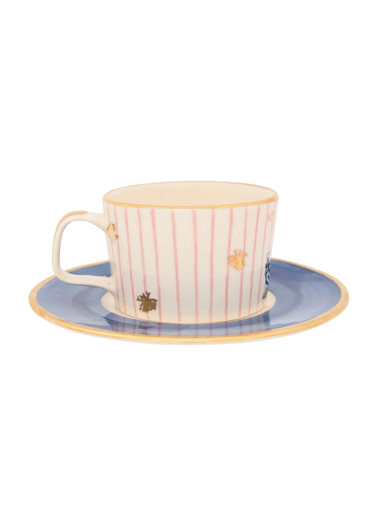 SPRING ANGER TEA CUP AND SAUCER SET