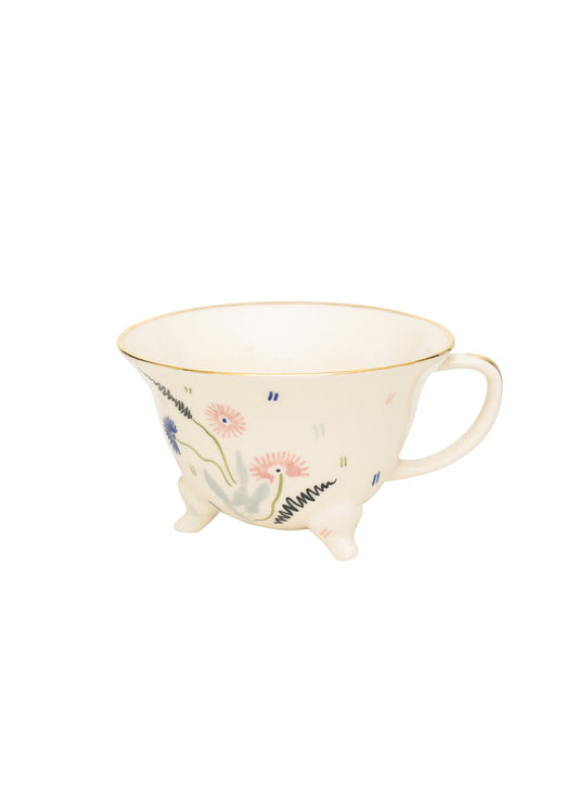 TEA CUP NAÏVE CORNFLOWER