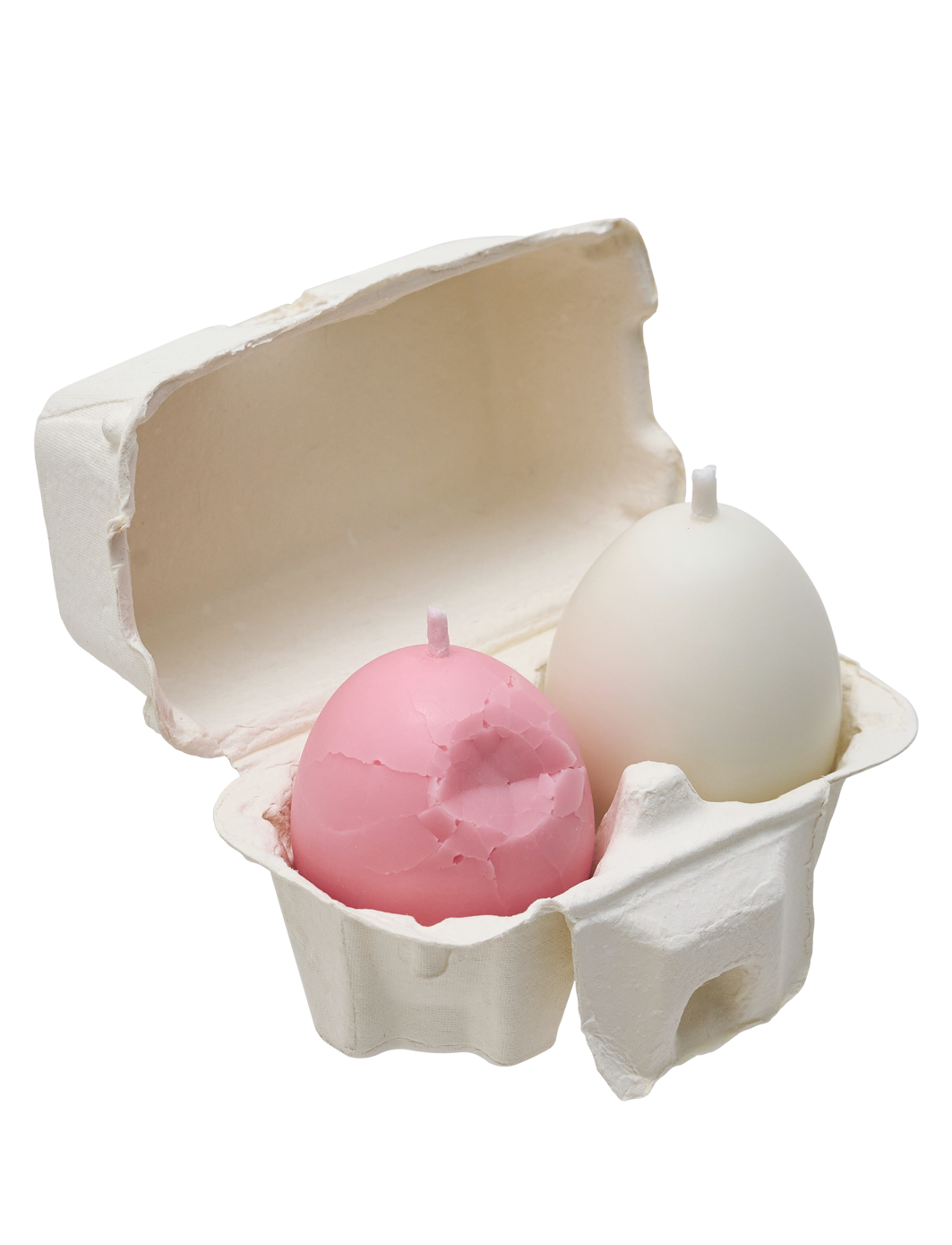 EGGS CANDLES SET 2 PIECES