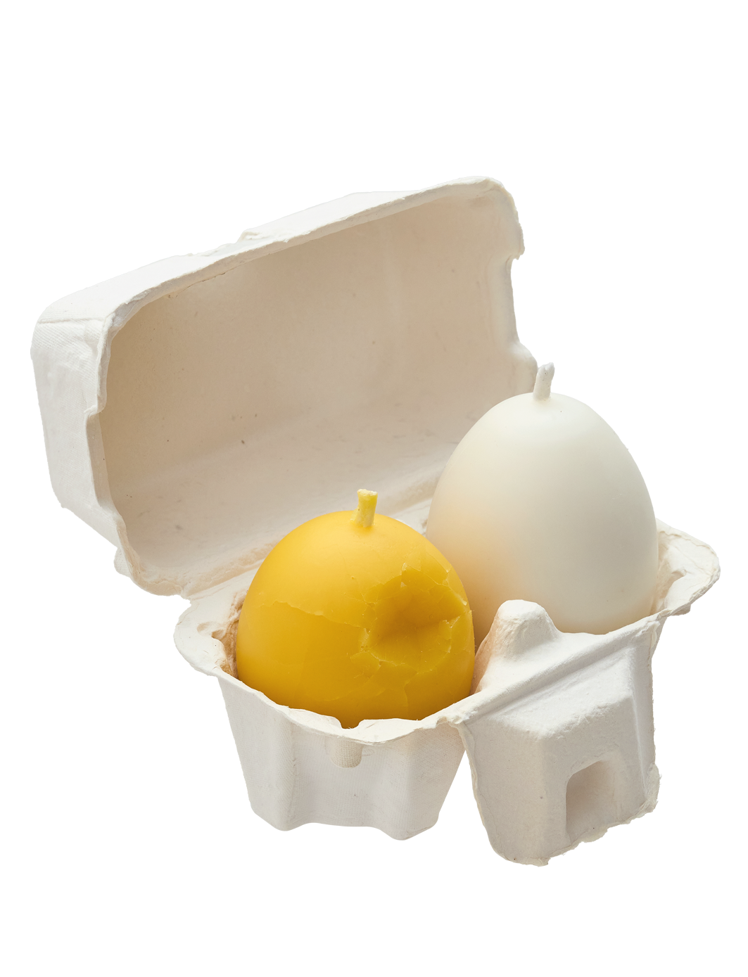 EGGS CANDLES SET 2 PIECES