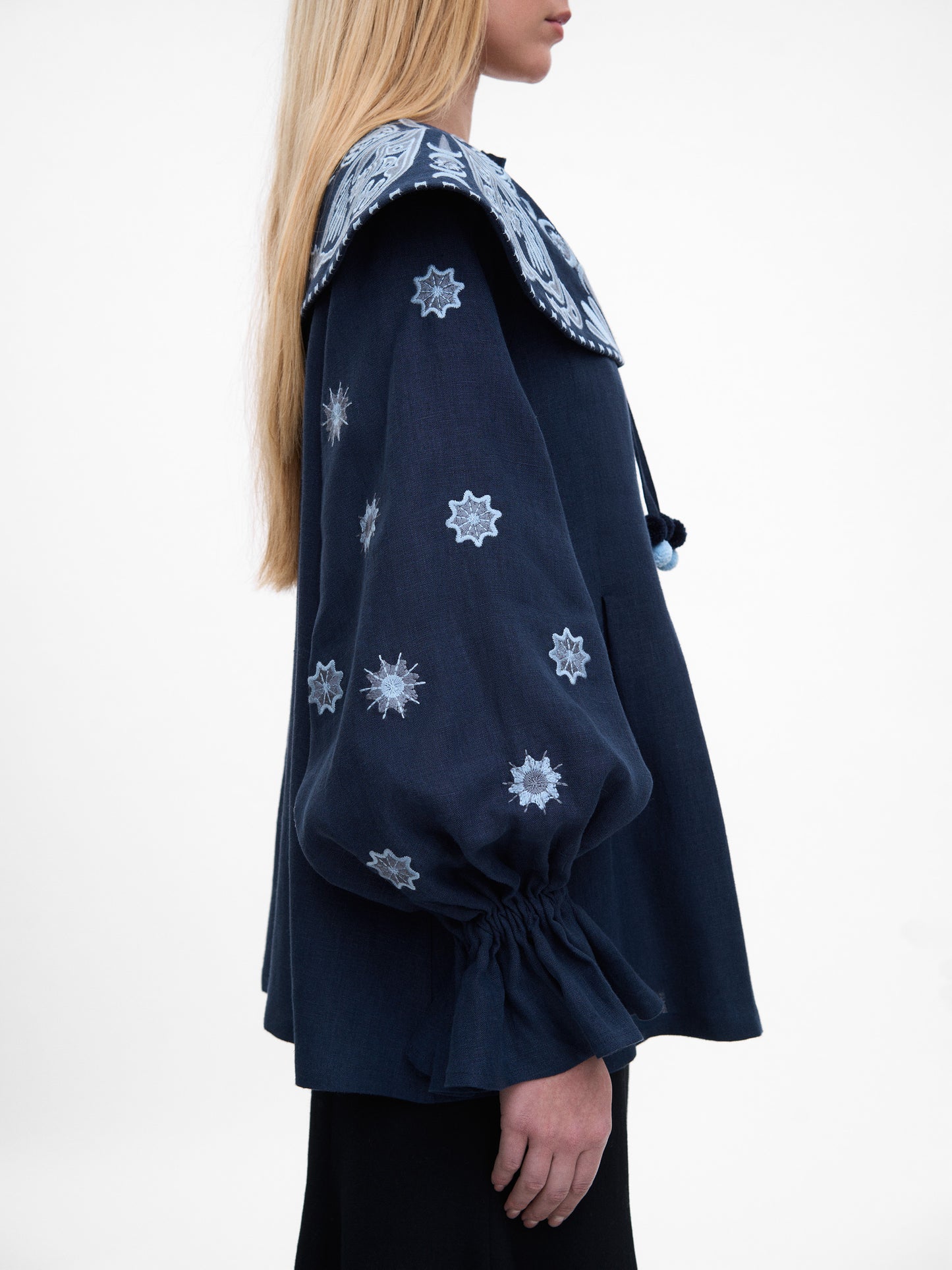 BLUE BLOUSE "LEHIT"
