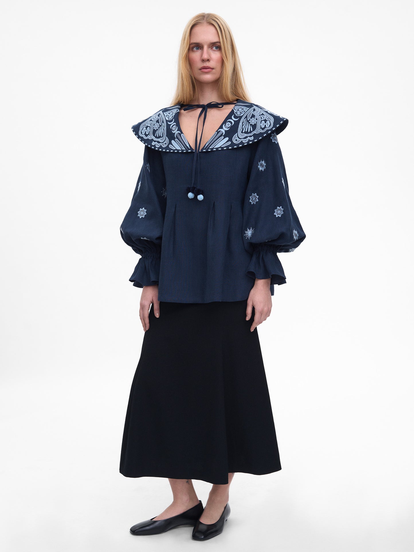 BLUE BLOUSE "LEHIT"