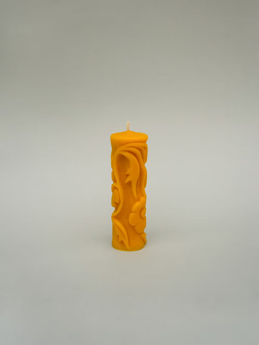 MEDOVISVICHKY CARVED YAVORIVSKA CANDLE