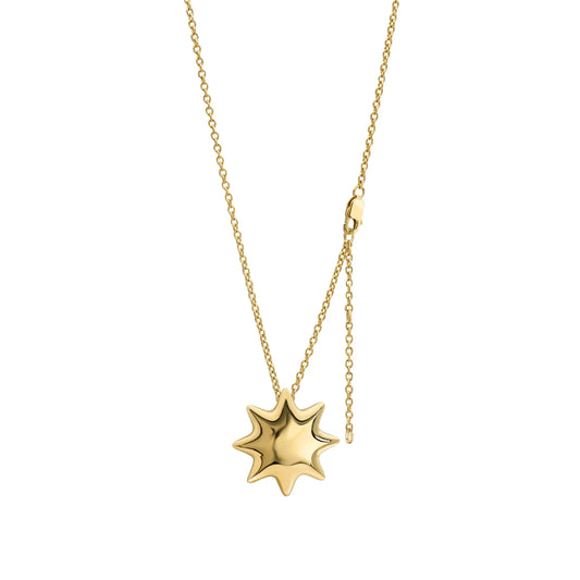 GUL PENDANT ON CHAIN GOLD 55 SM