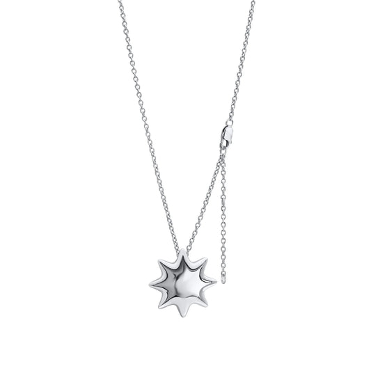 GUL PENDANT ON CHAIN SILVER